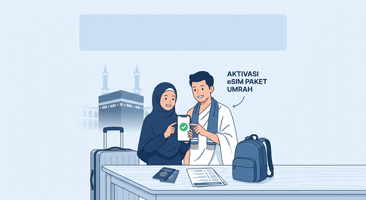 Paket eSIM Umroh Terbaik untuk Jamaah Indonesia